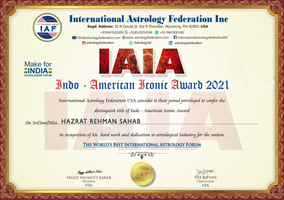 Award Winner Asteologer